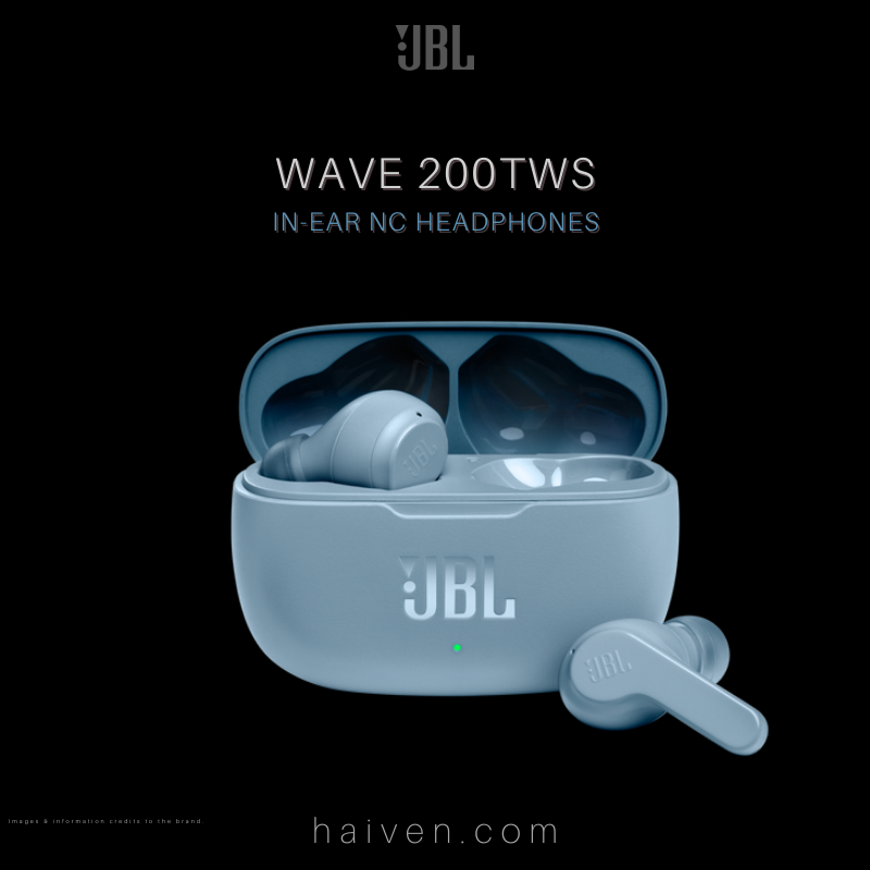 JBL Wave 200TWS Wireless In-Ear NC Headphones Blue
