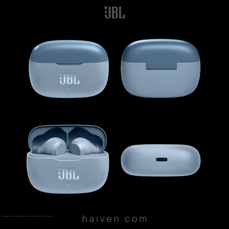 JBL Wave 200TWS Wireless In-Ear NC Headphones Blue