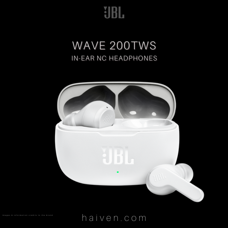 JBL Wave 200TWS Wireless In-Ear NC Headphones White
