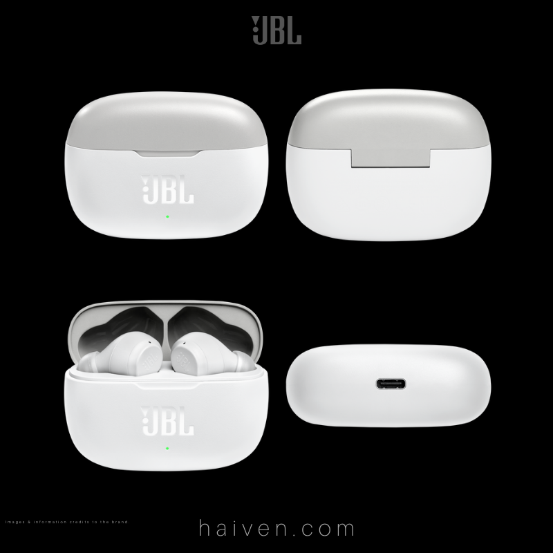 JBL Wave 200TWS Wireless In-Ear NC Headphones White
