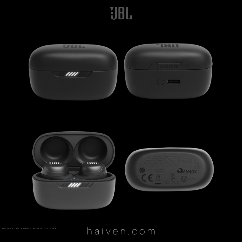 JBL Live Free NC+ True Wireless In-Ear NC Headphones Black