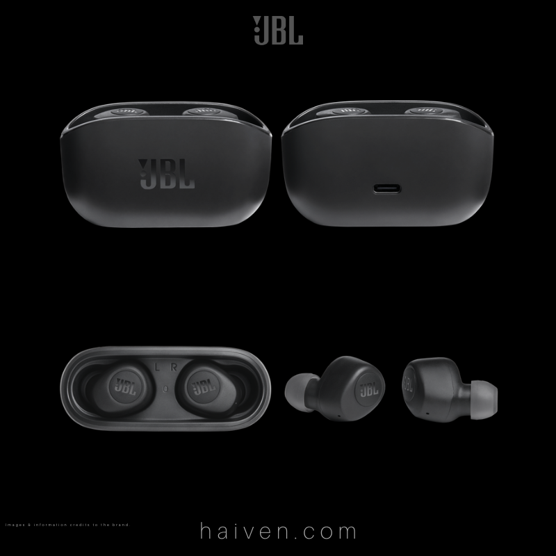 JBL Wave 100TWS True Wireless In-Ear Headphones Black
