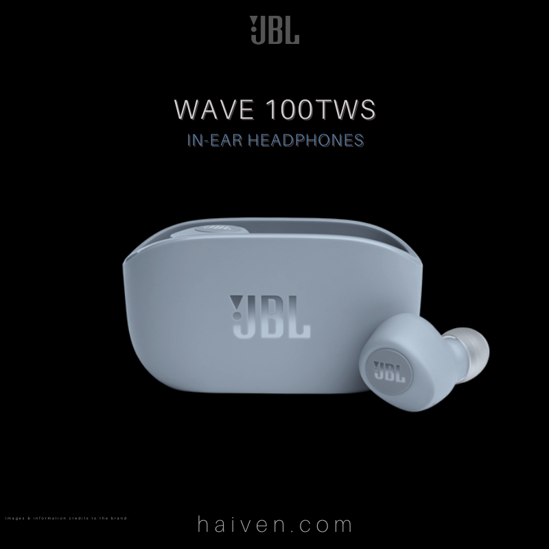 JBL Wave 100TWS True Wireless In-Ear Headphones Blue