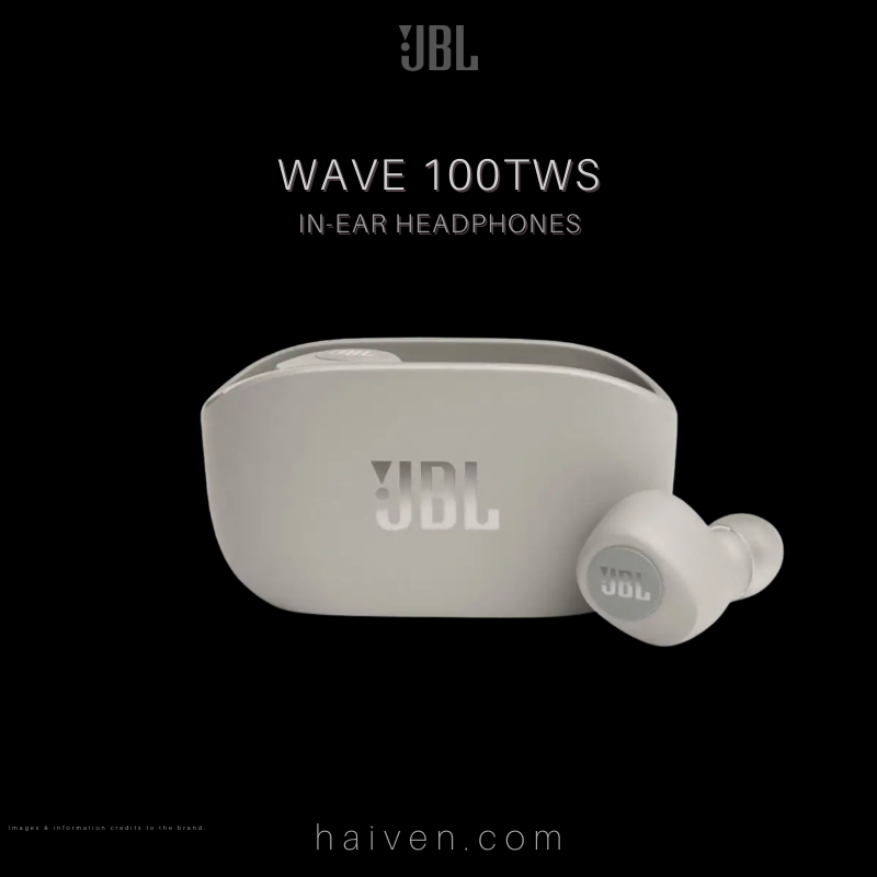 JBL Wave 100TWS True Wireless In-Ear Headphones Silver