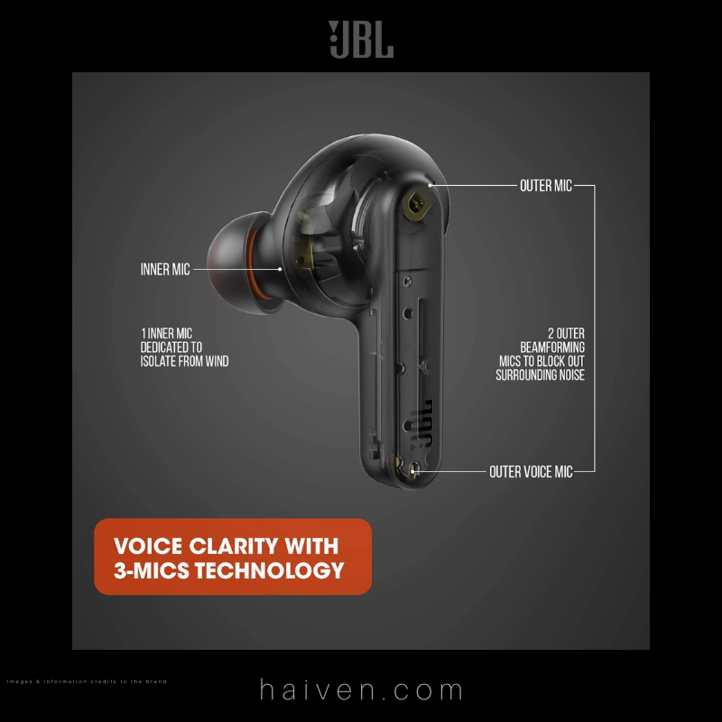 JBL Live Pro+ TWS True Wireless Noise Cancelling Earbuds Black