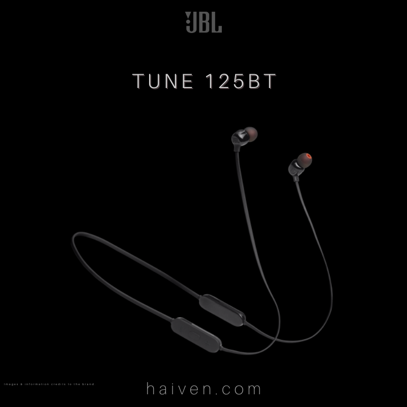 JBL Wireless In-Ear Headphone T125BT Black
