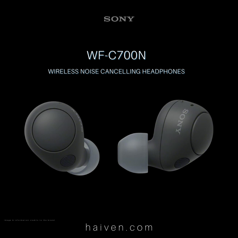 Sony WF-C700N Wireless Noise Cancelling Headphones	Black