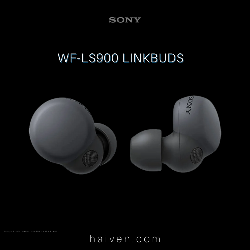 Sony WF-LS900 LinkBuds Black