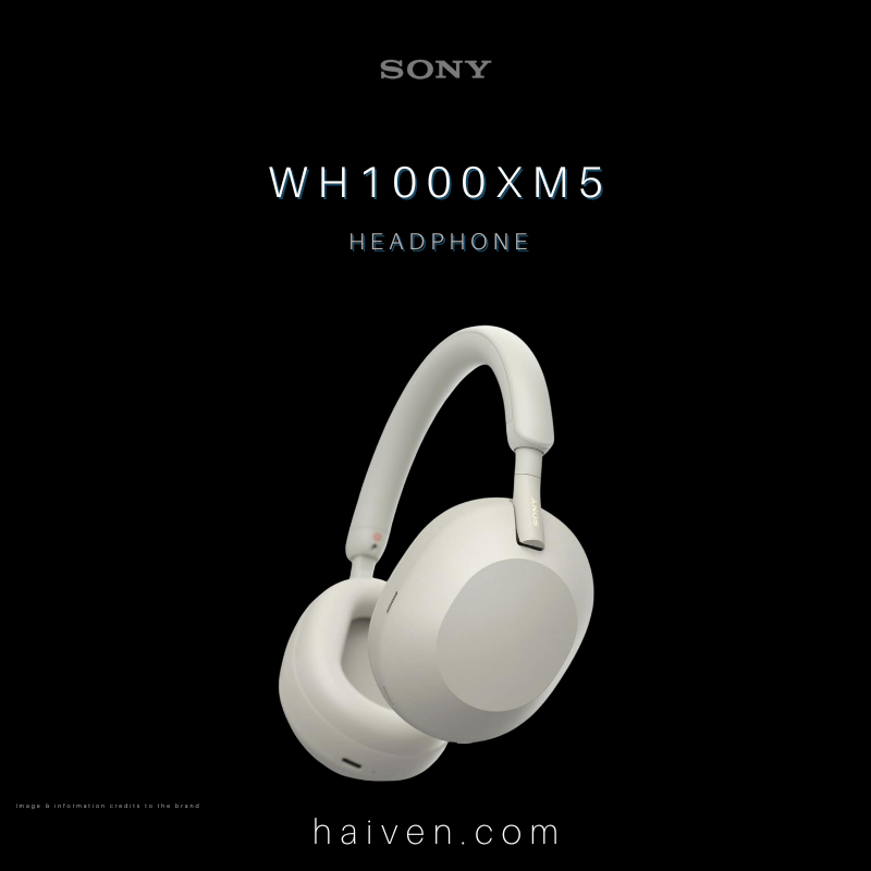 Sony WH-1000XM5 Noise Cancelling Bluetooth Headphones