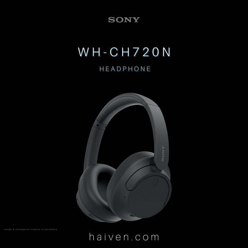 Sony WH-CH720N Noise Cancelling Wireless Bluetooth Headphones