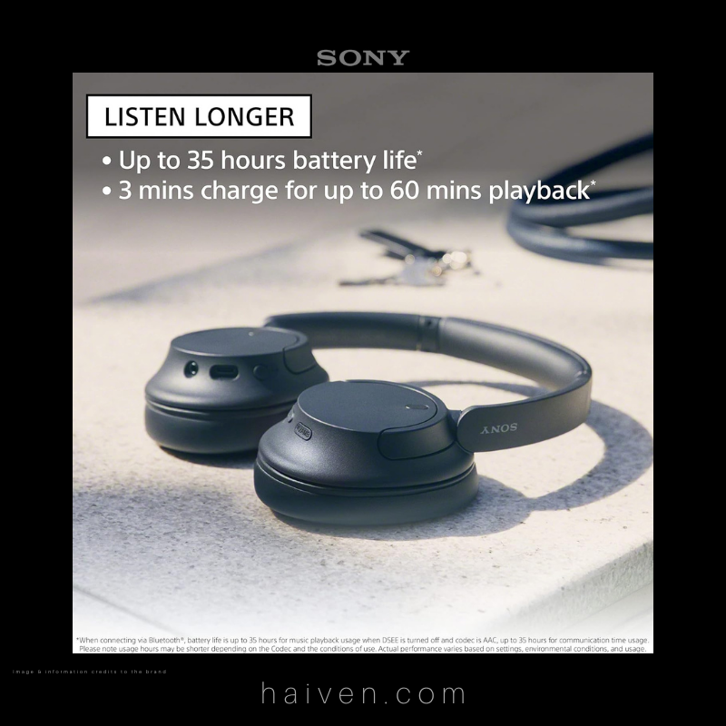 Sony WH-CH720N Noise Cancelling Wireless Bluetooth Headphones