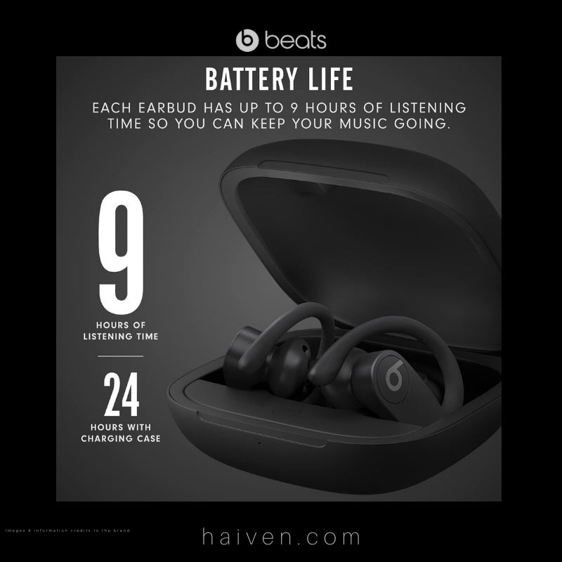 Beats Powerbeats Pro Wireless In-ear Headphones Black