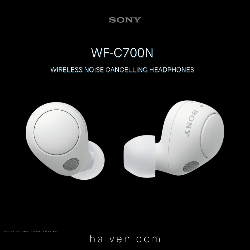 Sony WF-C700N Wireless Noise Cancelling Headphones White