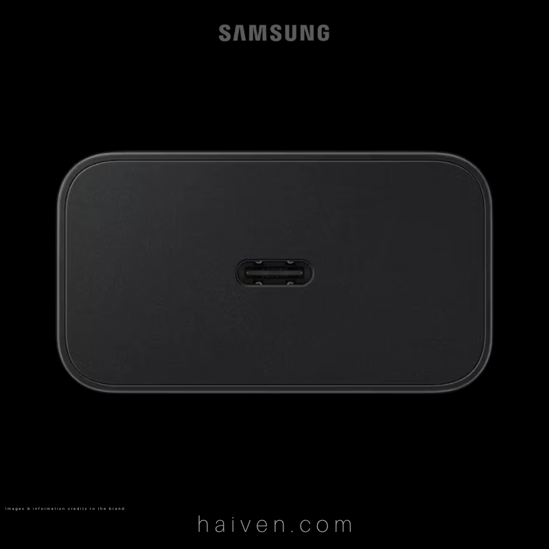 Samsung 25W PD USB-C Adapter 3-Pin