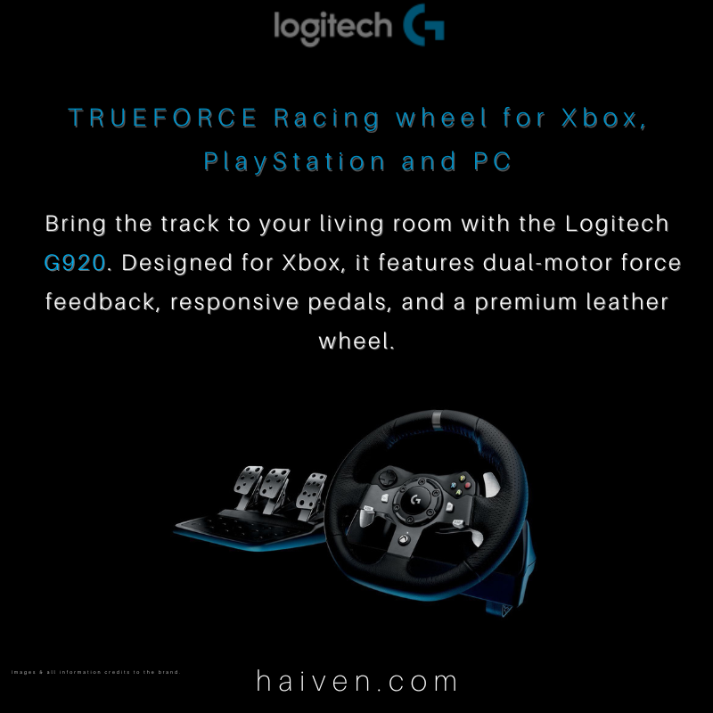 Logitech Xbox G920 Driving Force Racing Wheel