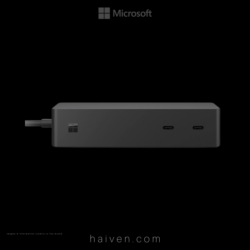 Microsoft Surface Dock 2 – 3-Pin, Black (SVS-00006)