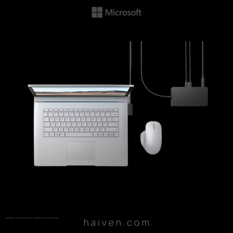 Microsoft Surface Dock 2 – 3-Pin, Black (SVS-00006)