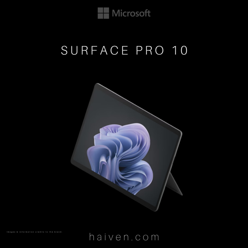 Microsoft Surface Pro 10 – 13" (Ultra 5, 16GB, 256GB, Black, ZDT-00019, Windows 11 Pro)