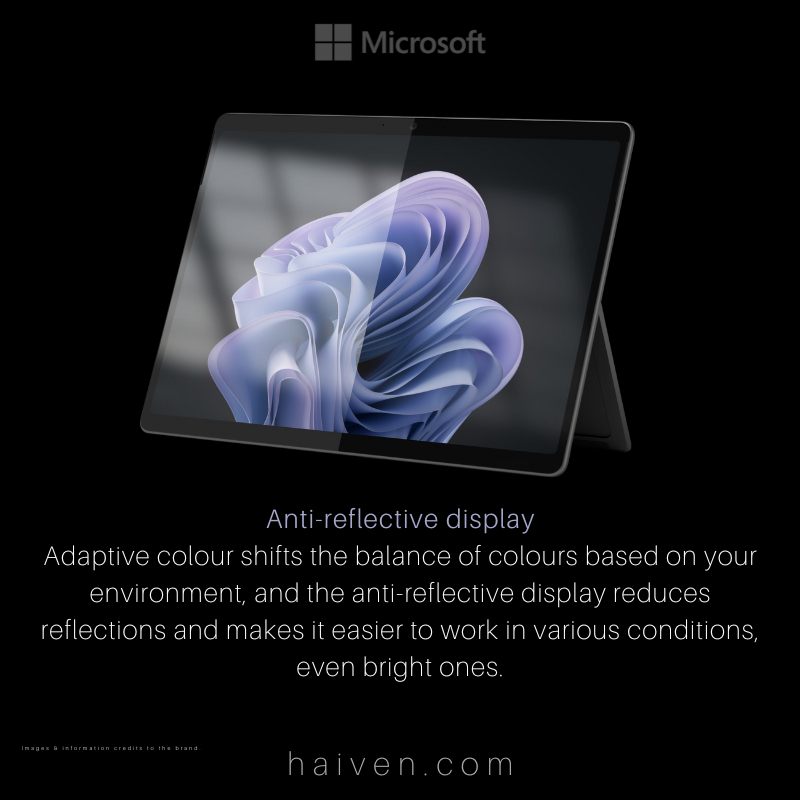 Microsoft Surface Pro 10 – 13" (Ultra 5, 16GB, 256GB, Black, ZDT-00019, Windows 11 Pro, USA Version)