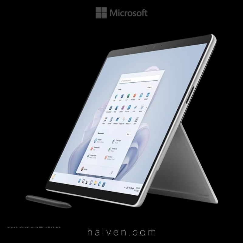 Microsoft Surface Pro 9 – 13" (i7, 32GB, 1TB, Platinum, QLQ-00007, Windows 11 Pro, TRA Version)