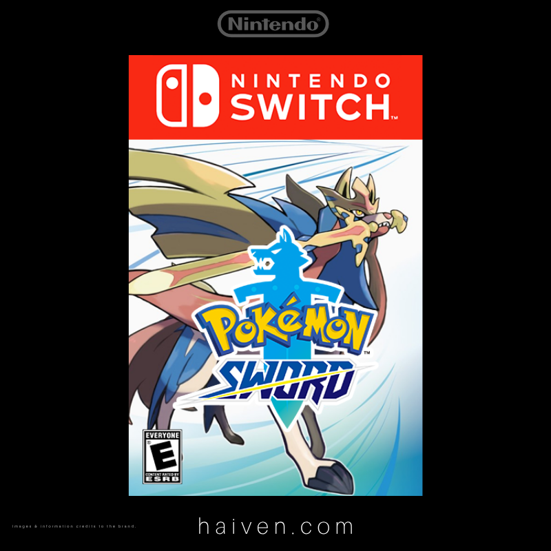 Nintendo Switch Pokemon Sword Game Card