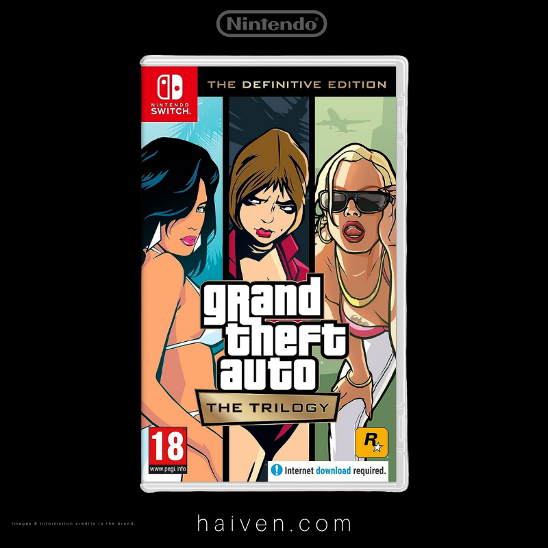 Nintendo Switch Grand Theft Auto The Trilogy Game Card