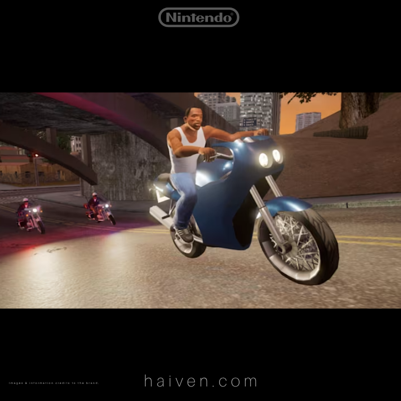 Nintendo Switch Grand Theft Auto The Trilogy Game Card