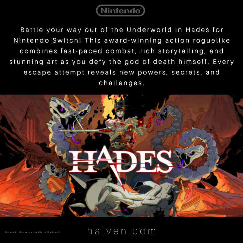 Nintendo Switch Hades Game Card
