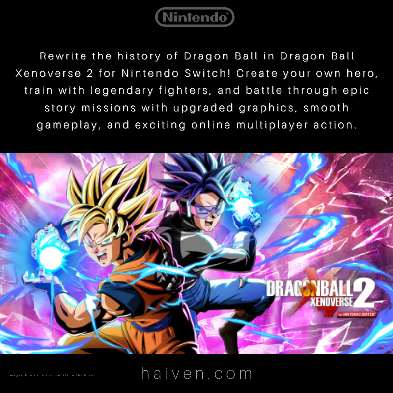 Nintendo Switch Dragon Ball Xenoverse 2 Game Card