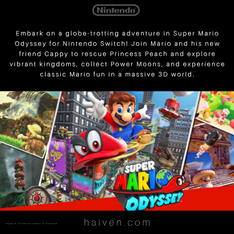 Nintendo Switch Super Mario Odyssey Game Card