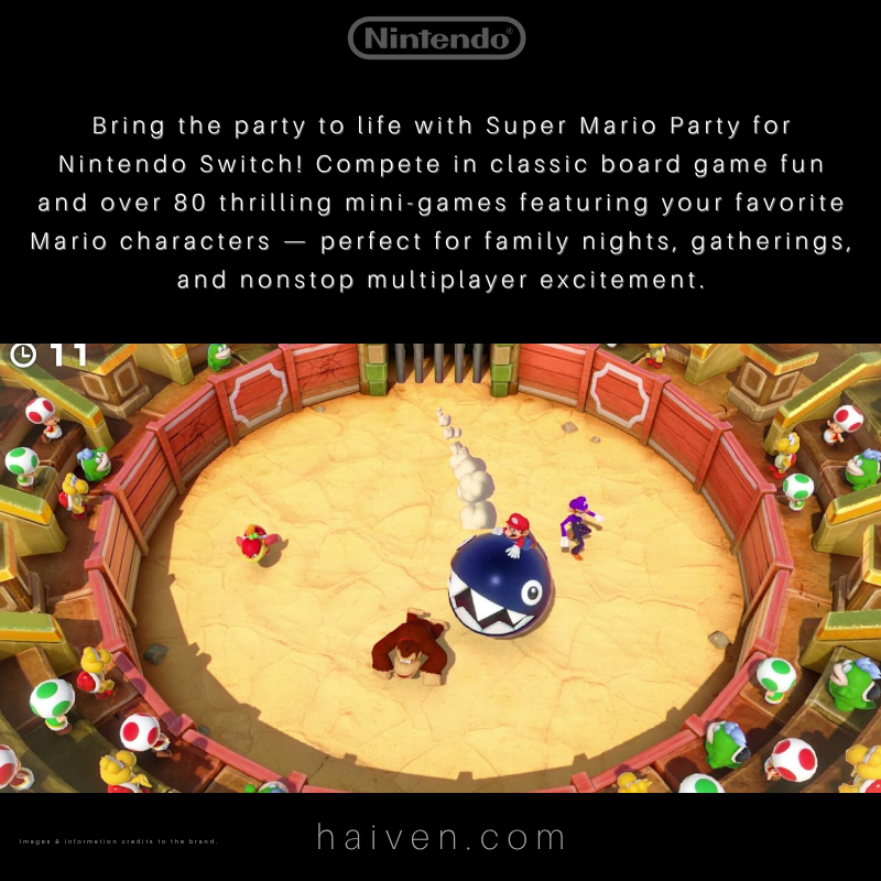 Nintendo Switch Super Mario Party Game Card