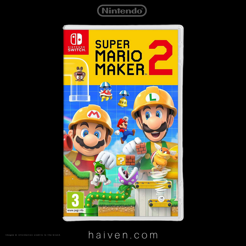 Nintendo Switch Super Mario Maker 2 Game Card