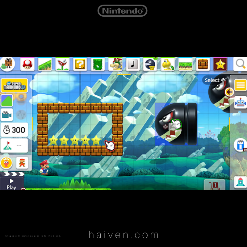 Nintendo Switch Super Mario Maker 2 Game Card