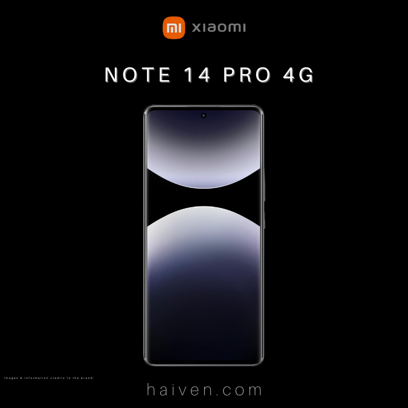 Redmi Note 14 Pro 4G 8+256GB – Black