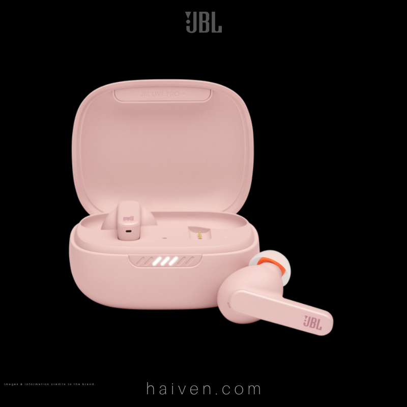 JBL Live Pro+ TWS True Wireless Noise Cancelling Earbuds Pink