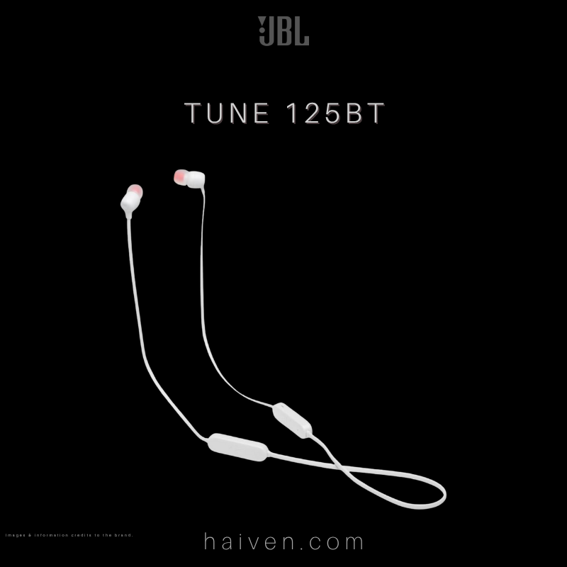 JBL Wireless In-Ear Headphone T125BT White
