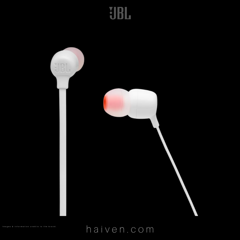 JBL Wireless In-Ear Headphone T125BT White