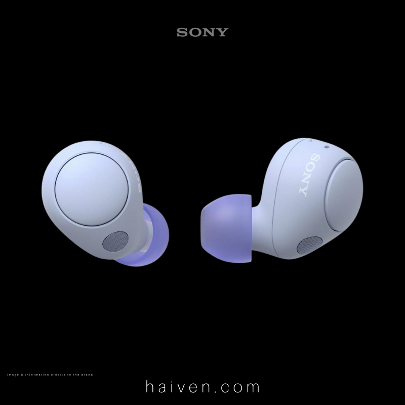 Sony WF-C700N Wireless Noise Cancelling Headphones Lavender