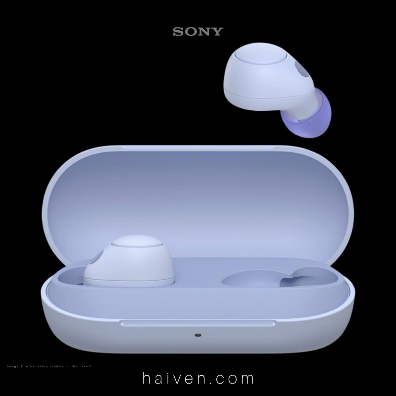 Sony WF-C700N Wireless Noise Cancelling Headphones Lavender