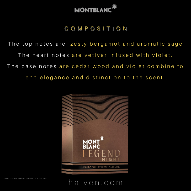 MONT BLANC Legend Night M EDP 100ML
