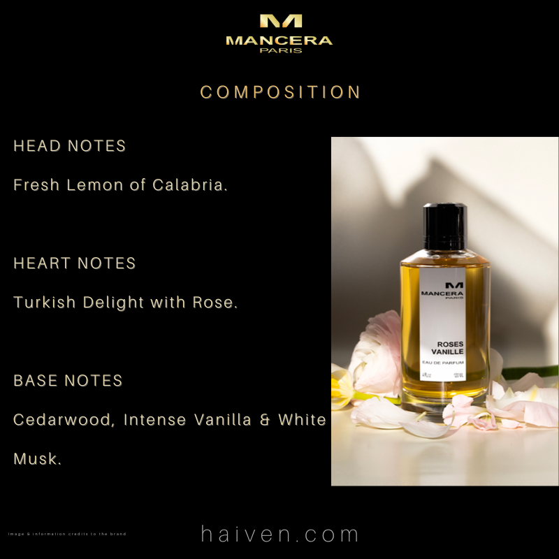 MANCERA Roses Vanille W EDP 120ML