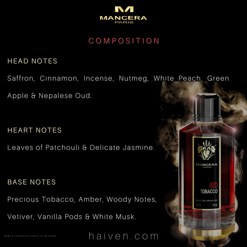 MANCERA Red Tobacco EDP 120ML