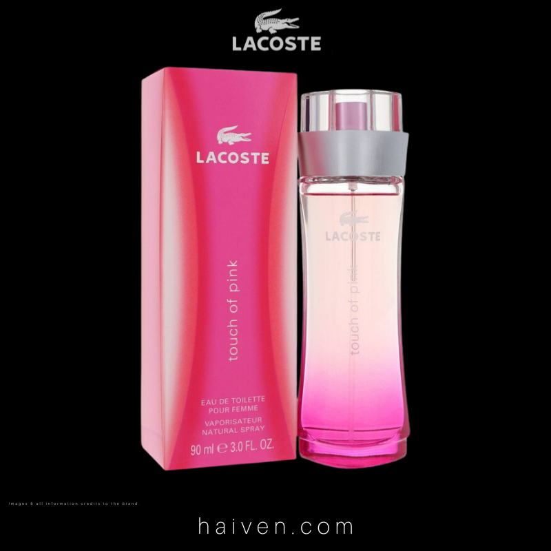 Lacoste Touch Of Pink (W) EDT 90ML