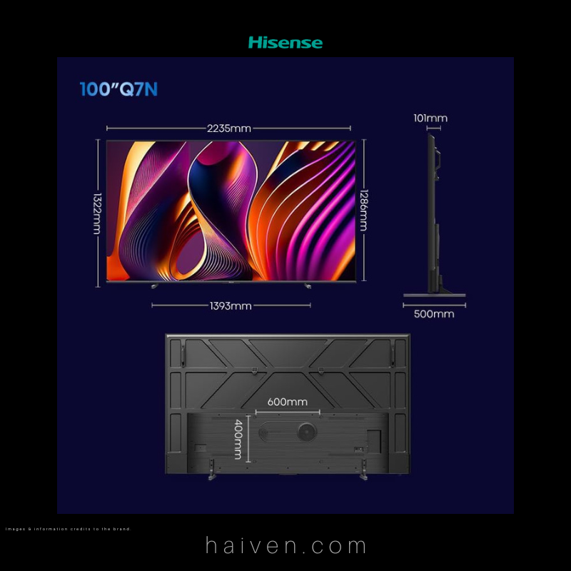 Hisense QLED TV 100-Inch 4K UHD