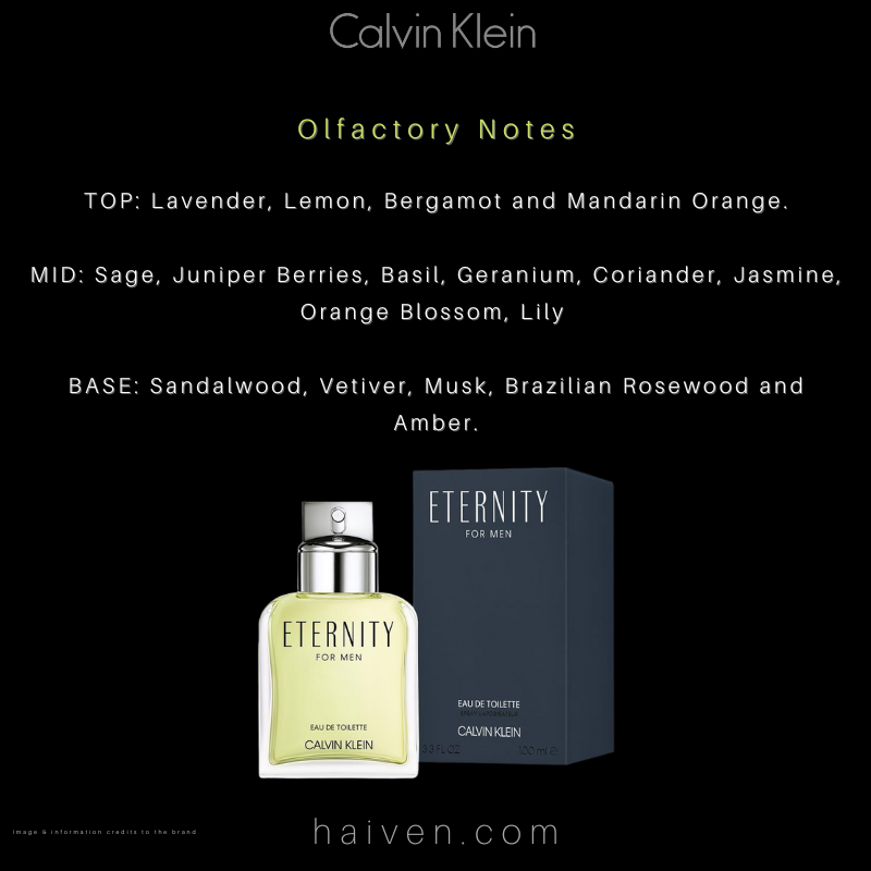 Calvin Klein Eternity For Men EDT 100ML
