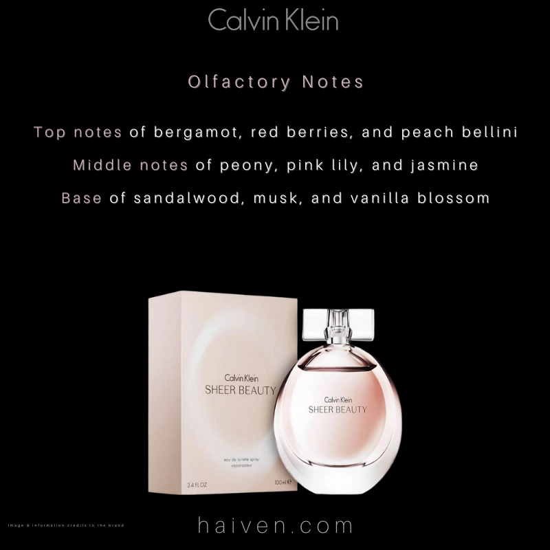 Calvin Klein Sheer Beauty Eau de Toilette 100ml