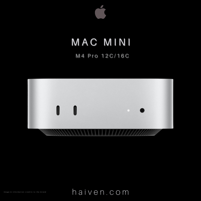 Mac Mini MCX44 X/A & LL/A - M4 Pro 12C/16C 24GB 512GB