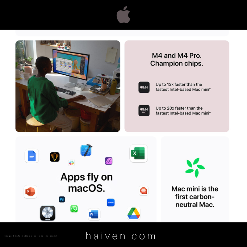 Mac Mini MCX44 X/A & LL/A - M4 Pro 12C/16C 24GB 512GB