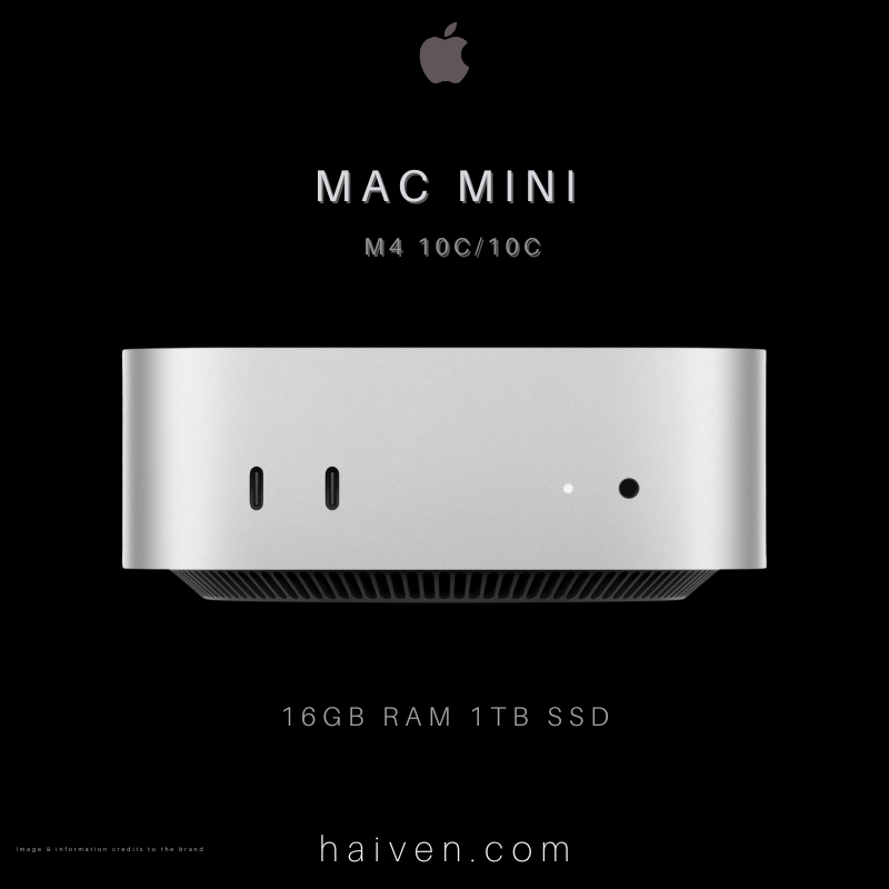 Mac Mini Z1CG00083 - M4 10C/10C 16GB 1TB