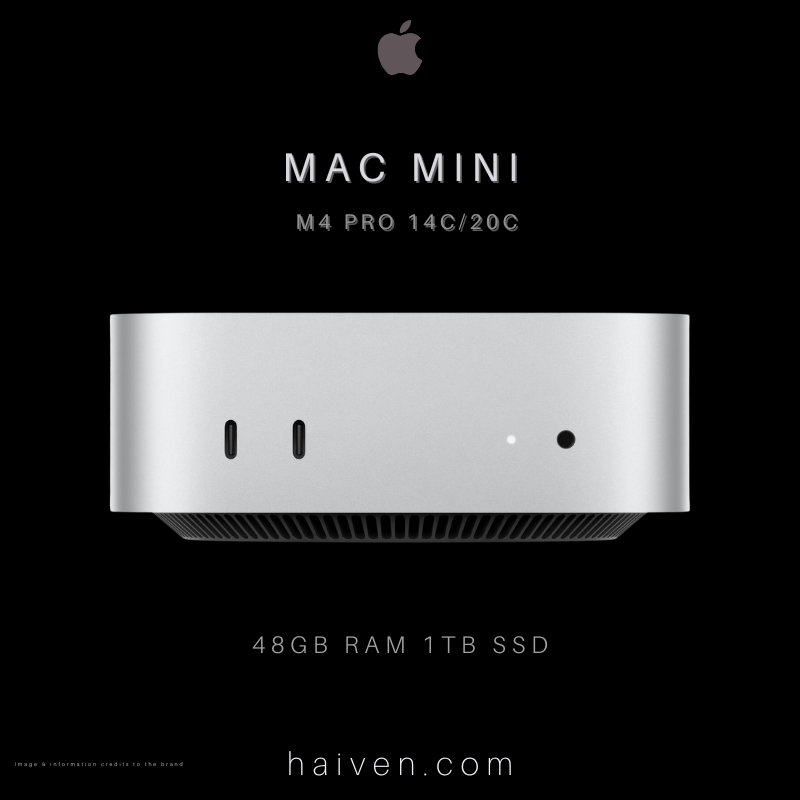 Mac Mini Z1JV000RZ - M4 Pro 14C/20C 48GB 1TB